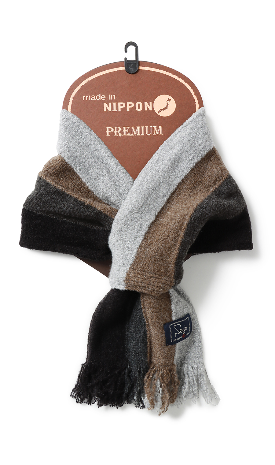 コンパックマフ【Sengo】【日本製】 ブラウン 9