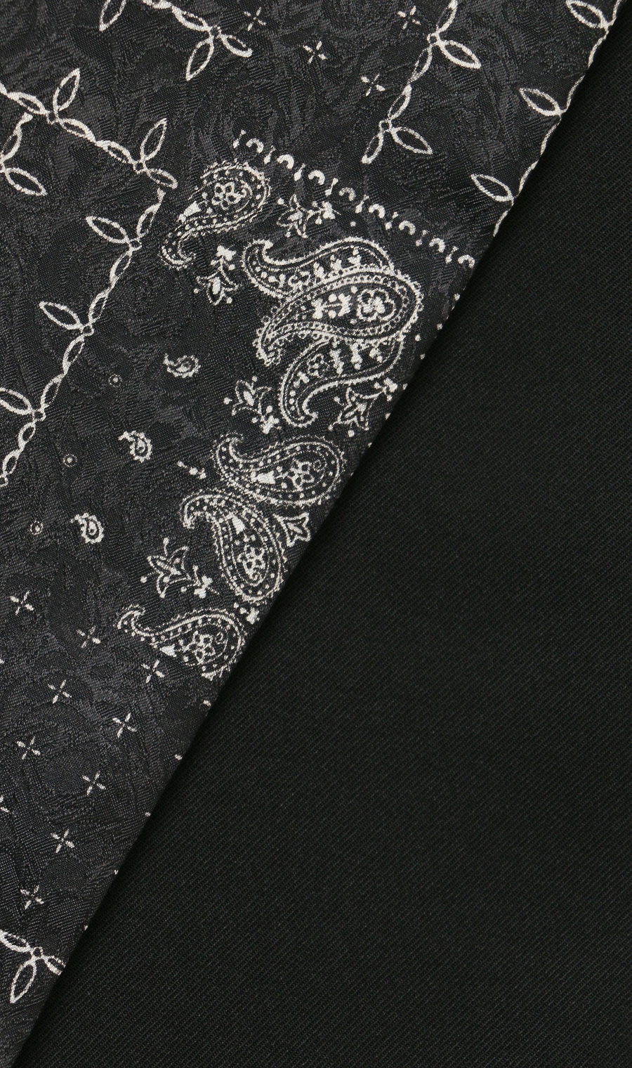 スカーフ【リバーシブル】 ブラックB 6