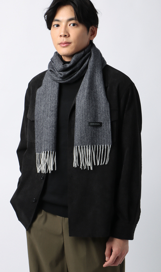 シルケットウールマフラー