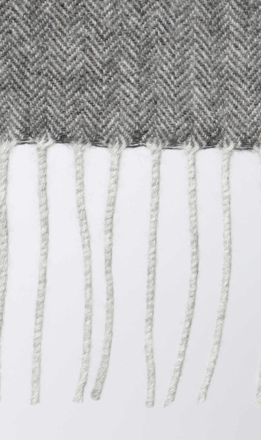 シルケットウールマフラー グレー 0