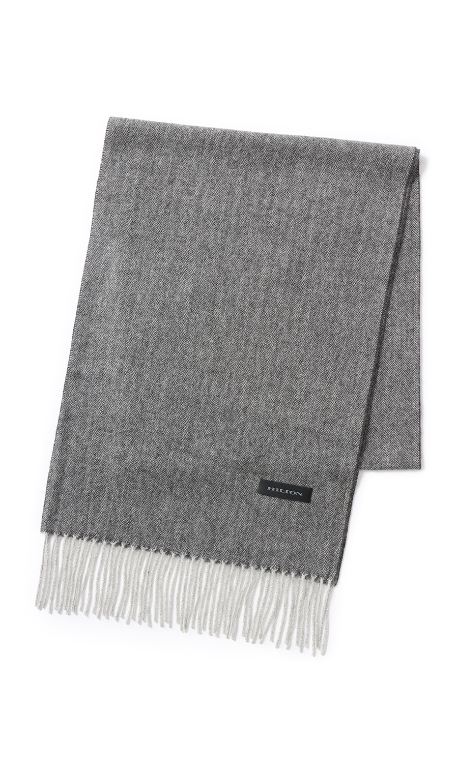 シルケットウールマフラー グレー 0