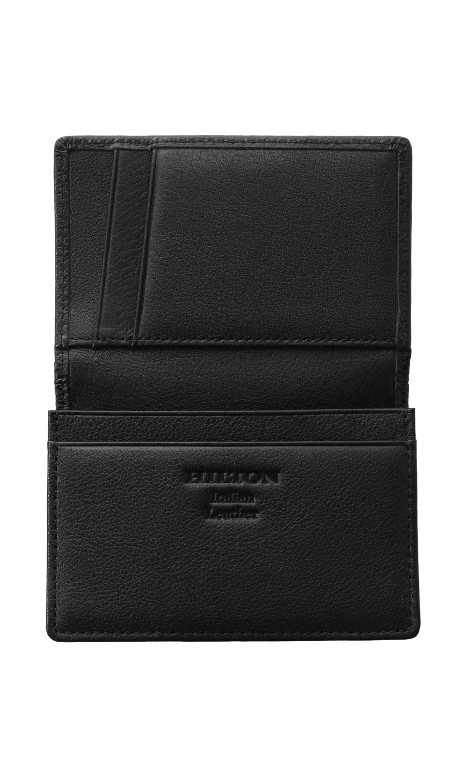 ■大容量カードケース【Italian Leather】 ブラック 0
