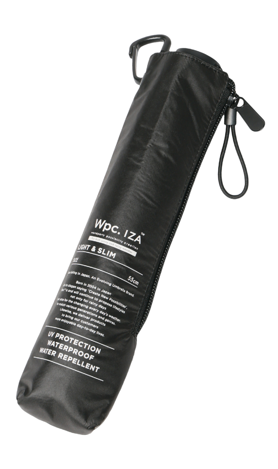 Wpc.IZA 晴雨兼用傘【LIGHT&SLIM】 ブラック 0