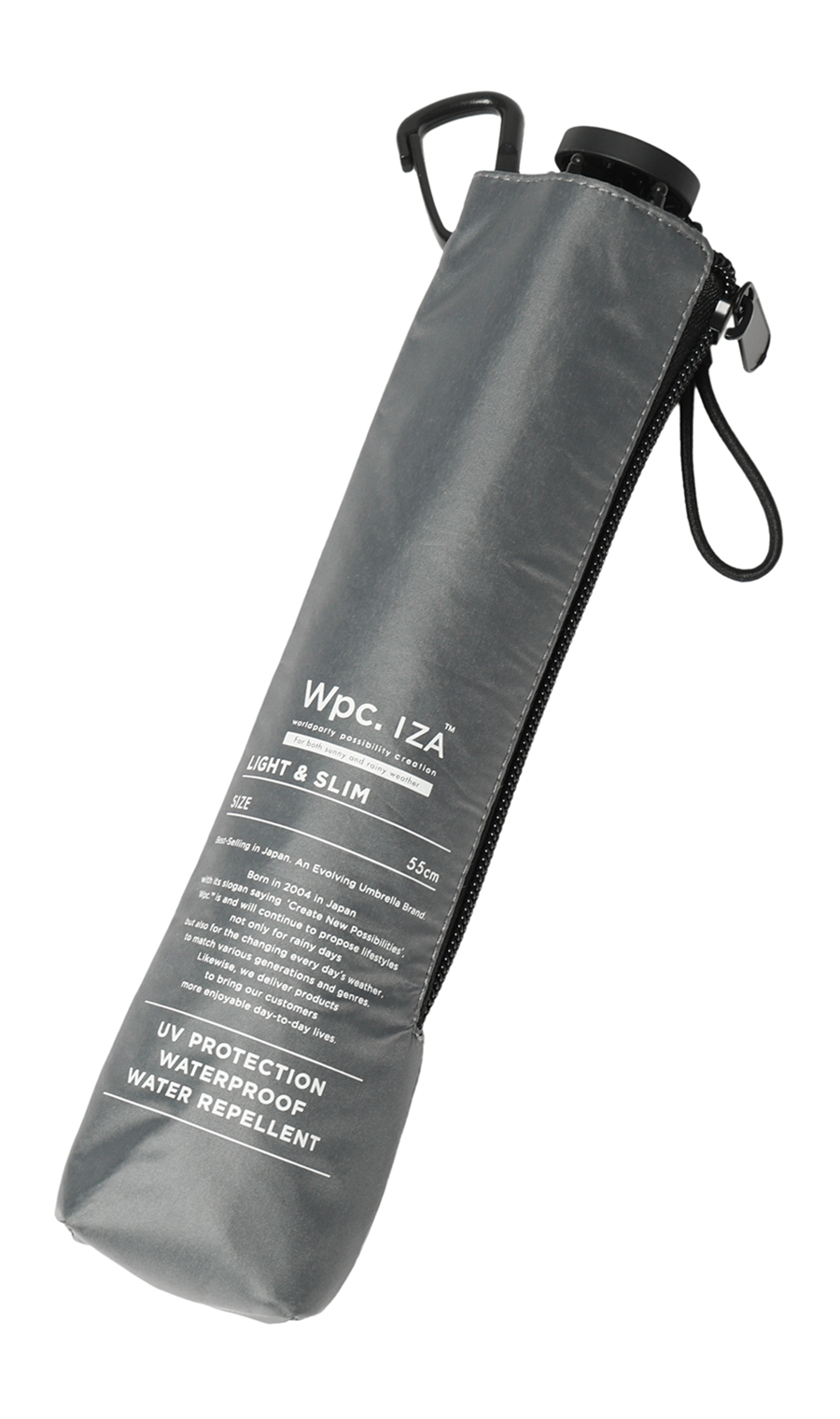 Wpc.IZA 晴雨兼用傘【LIGHT&SLIM】 グレー 0