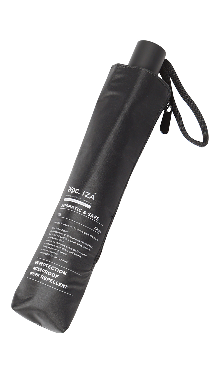 Wpc.IZA 晴雨兼用傘【AUTOMATIC&SAFE】 ブラック 0