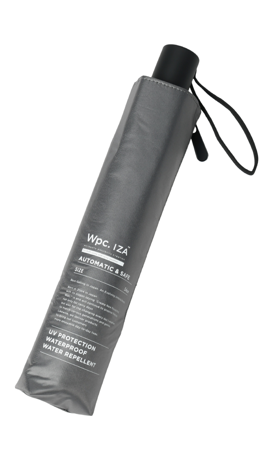 Wpc.IZA 晴雨兼用傘【AUTOMATIC&SAFE】 グレー 0