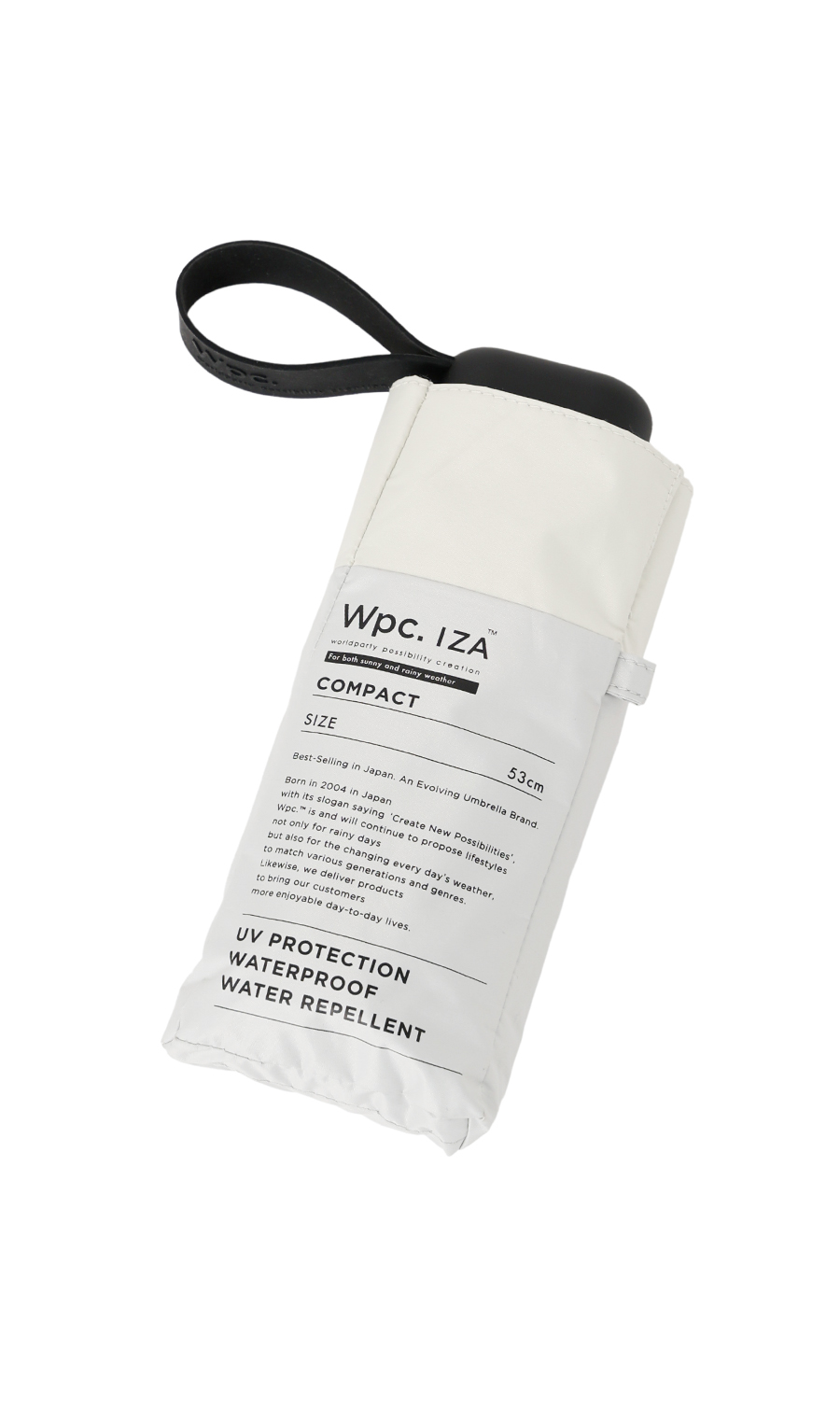 ■Wpc.IZA 晴雨兼用傘【COMPACT】【WEB限定】 ライトグレー 0