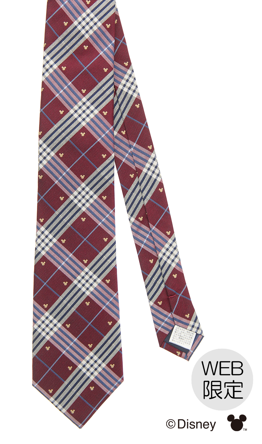 ■レギュラータイ【Disney】【WEB限定】 レッド 7