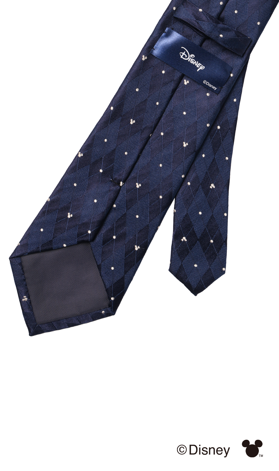 ■ディズニーネクタイ＆タイバーセット【WEB限定】 ネイビー 3