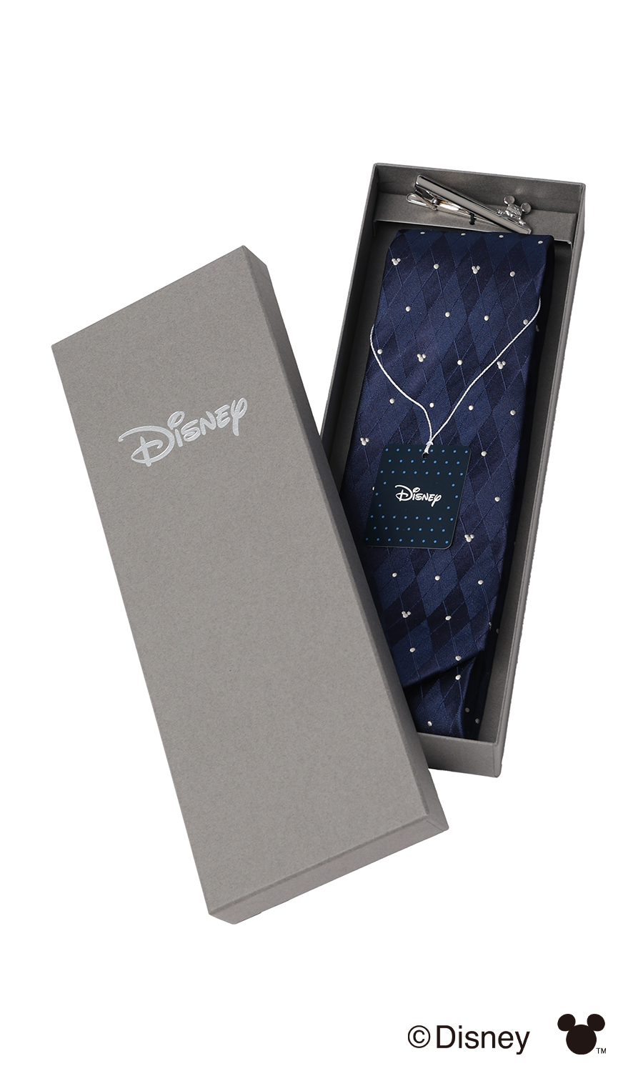 ■ディズニーネクタイ＆タイバーセット【WEB限定】 ネイビー 3
