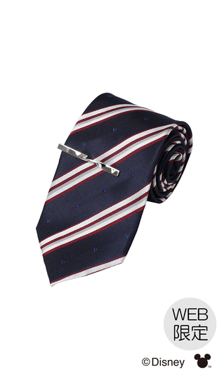 ■ディズニーネクタイ＆タイバーセット【WEB限定】
