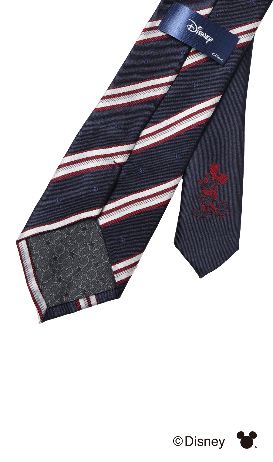 ■ディズニーネクタイ＆タイバーセット【WEB限定】 ネイビー 9