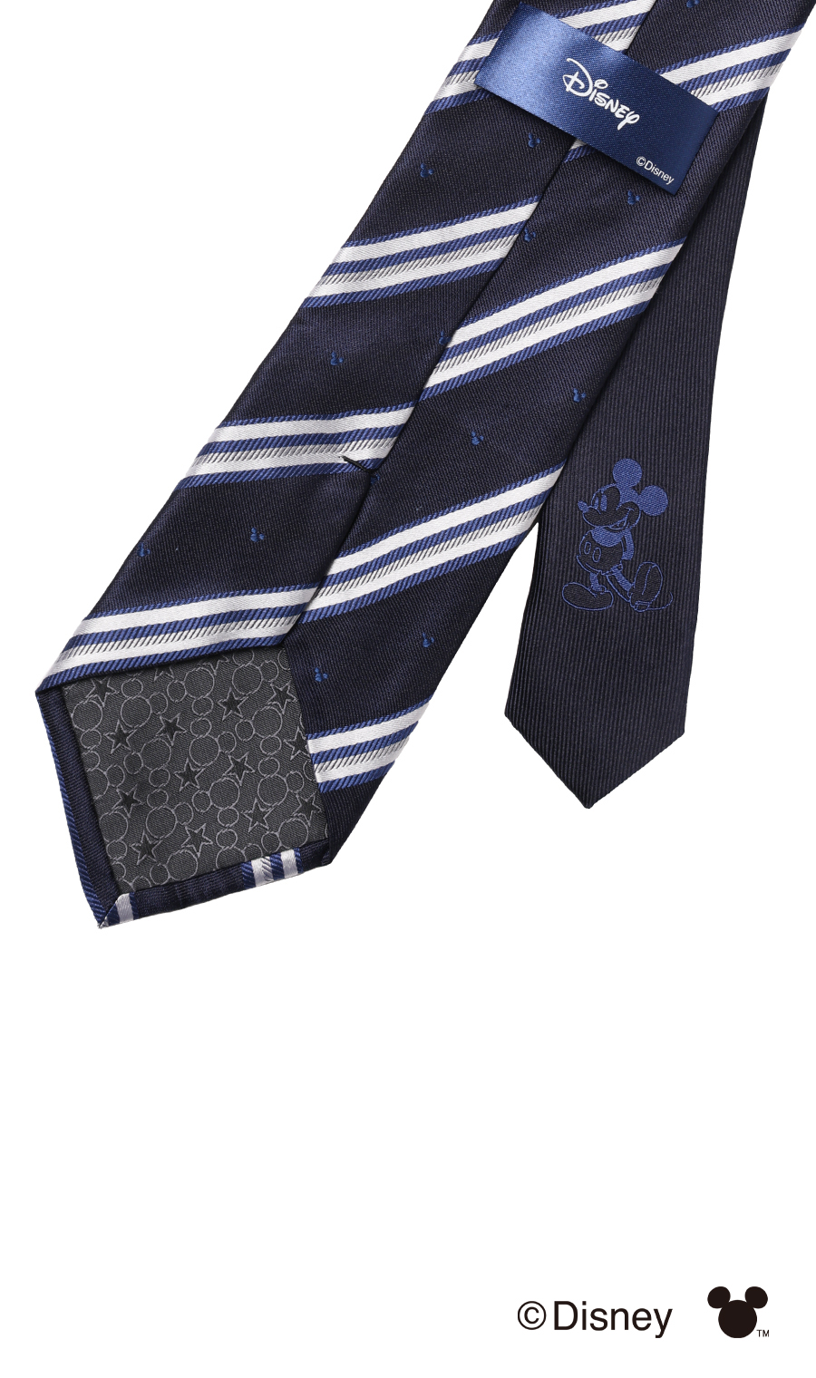 ■ディズニーネクタイ＆タイバーセット【WEB限定】 ネイビー 9