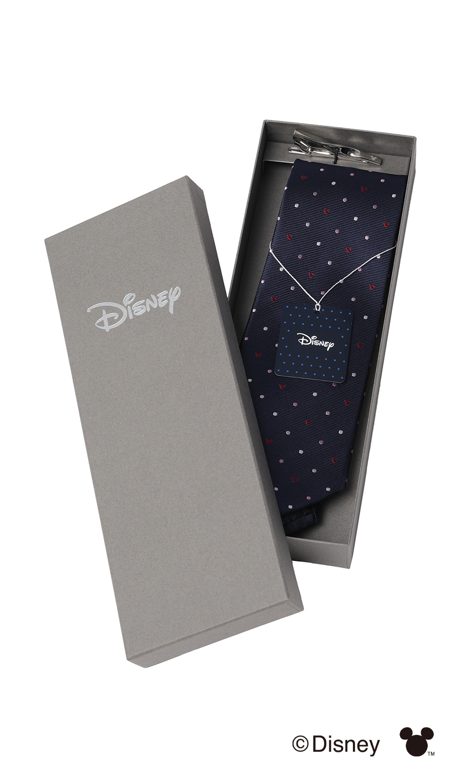 ■ディズニーネクタイ＆タイバーセット【WEB限定】 ネイビー 3