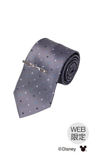 ■ディズニーネクタイ＆タイバーセット【WEB限定】