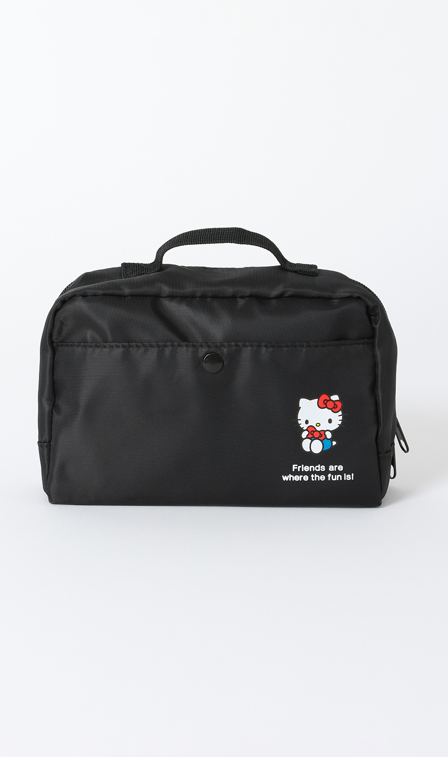 ハローキティコスメポーチ【サンリオ】【WEB限定】 ブラック 0