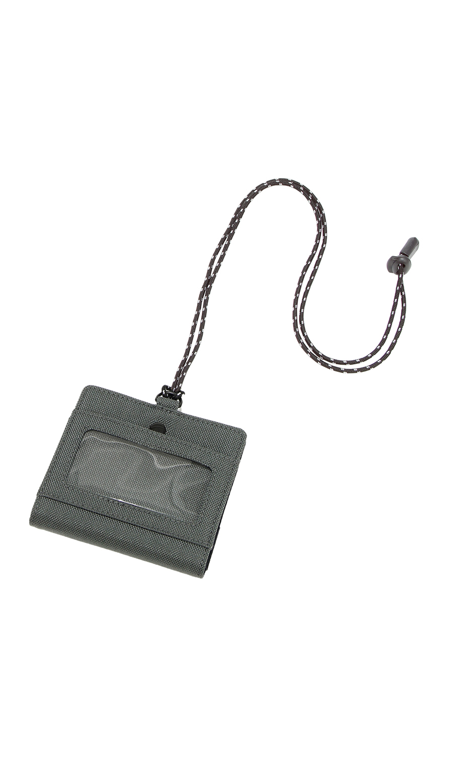 【訳アリ商品】多機能パスケース【CORDURA fabric】 グレー 0