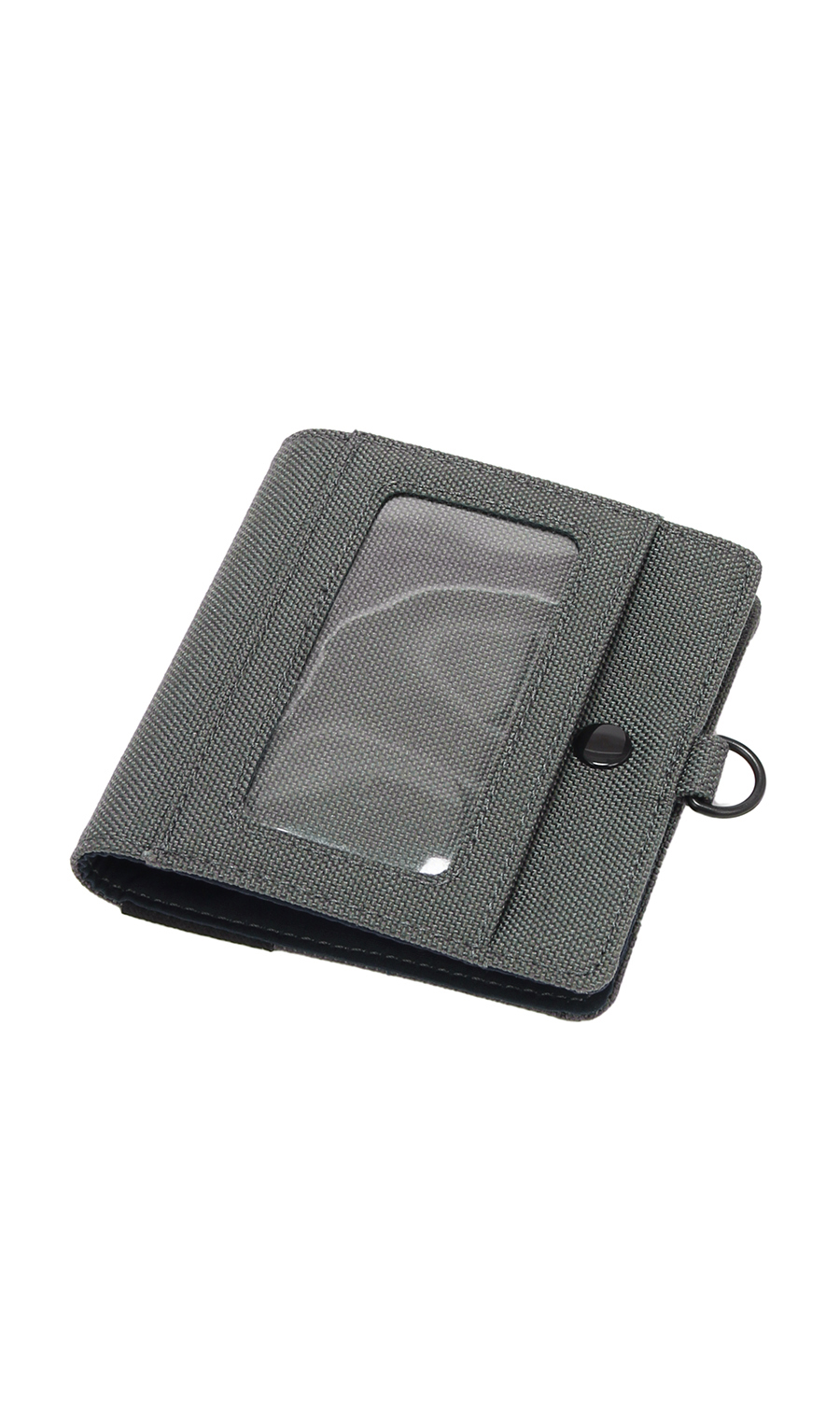 【訳アリ商品】多機能パスケース【CORDURA fabric】 グレー 0