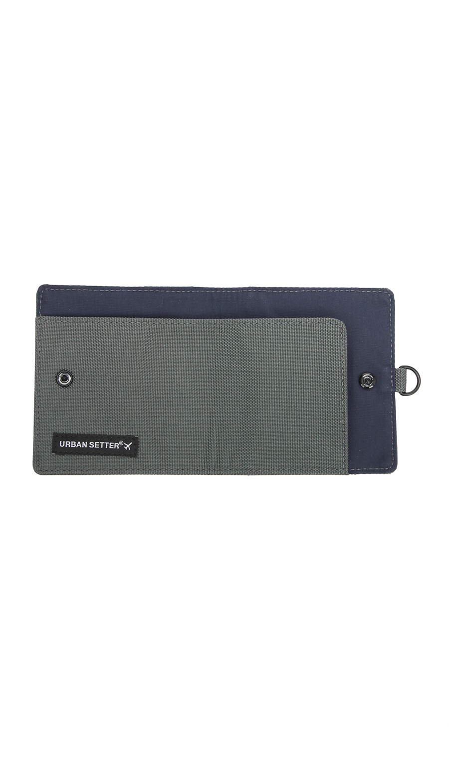 【訳アリ商品】多機能パスケース【CORDURA fabric】 グレー 0