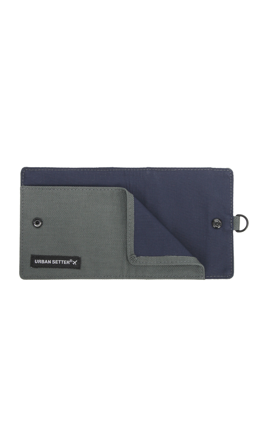 【訳アリ商品】多機能パスケース【CORDURA fabric】 グレー 0
