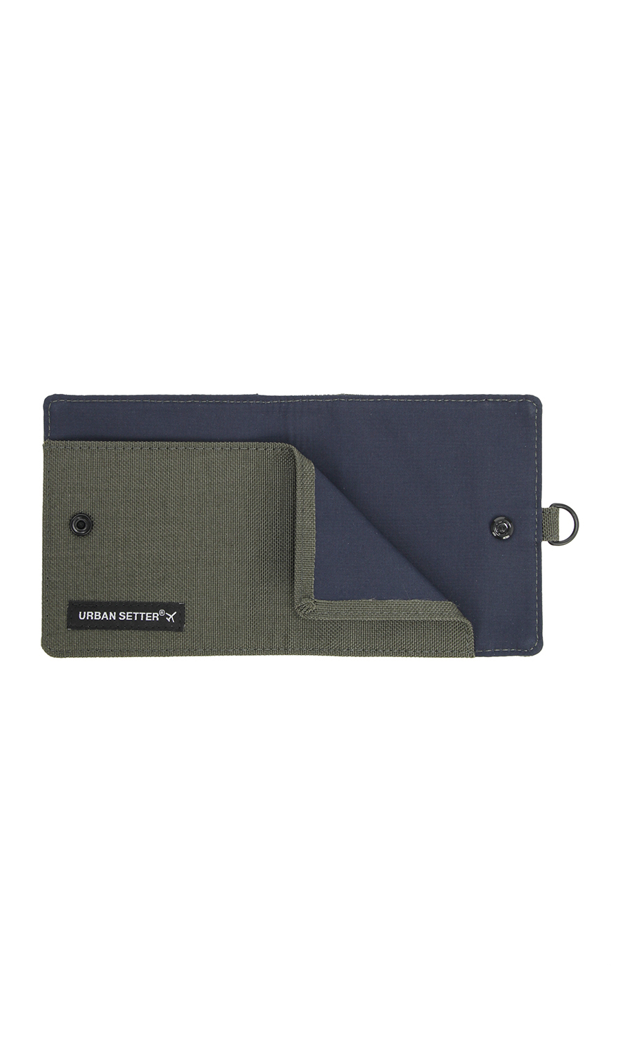 【訳アリ商品】多機能パスケース【CORDURA fabric】 カーキ 0