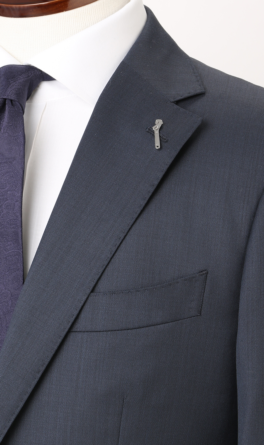 【訳アリ商品】ラペルピン【SHITATE×metamate】 シルバー 1