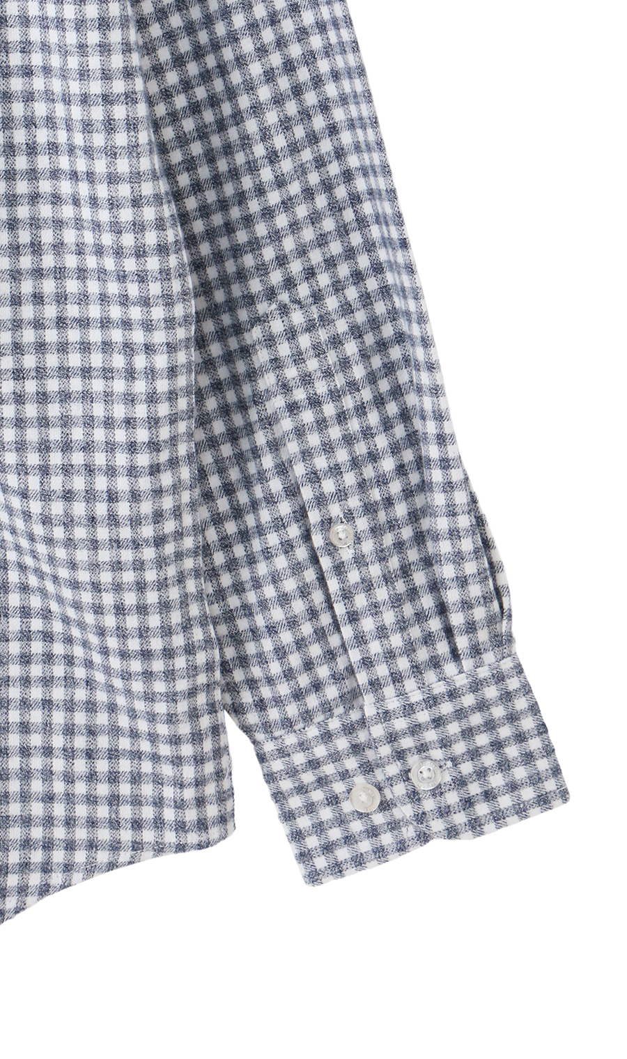 ボタンダウンネルチェックシャツ【Arnold Palmer】【長袖】 ネイビーB M