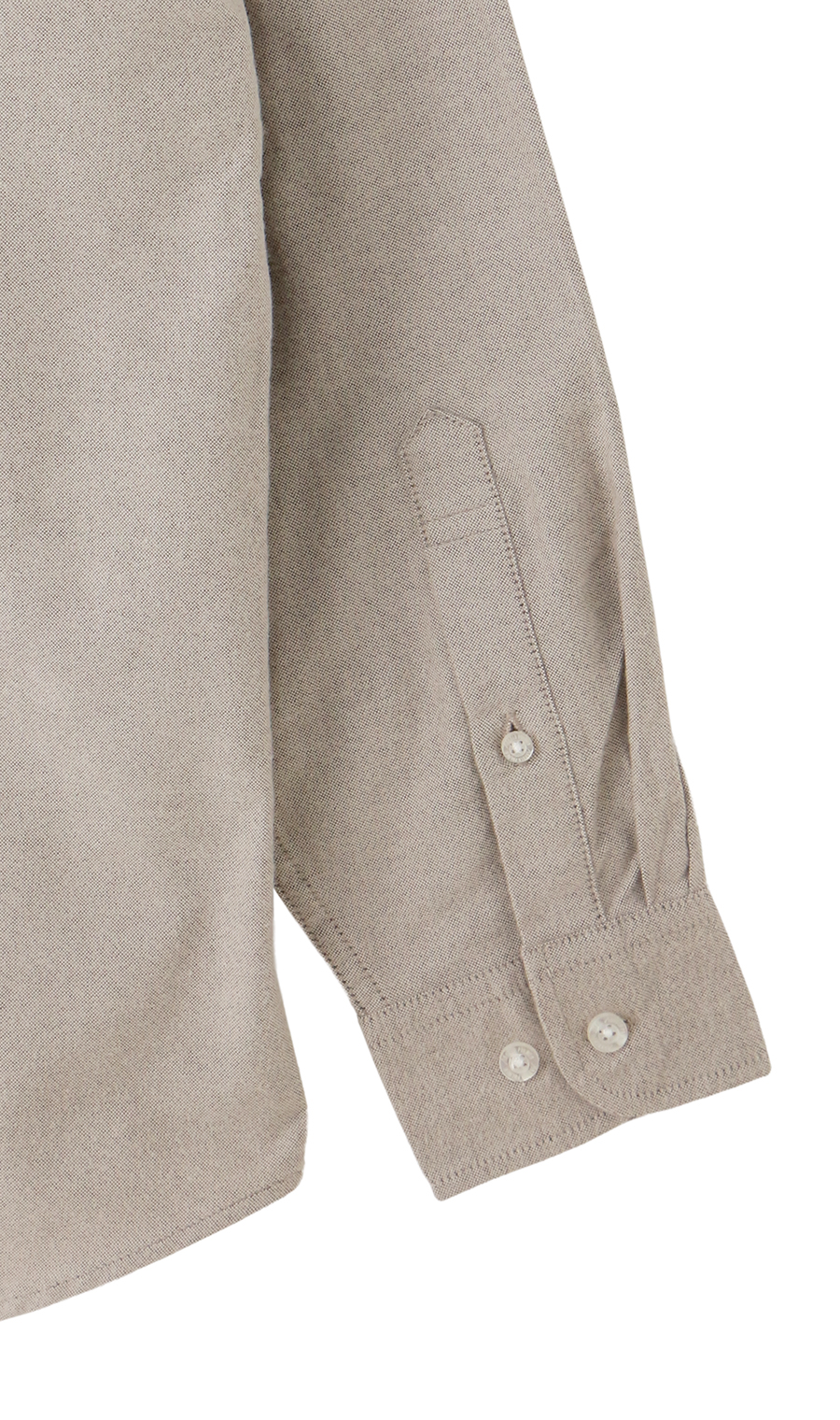 ボタンダウンオックス起毛シャツ【Arnold Palmer】【長袖】 ベージュ M