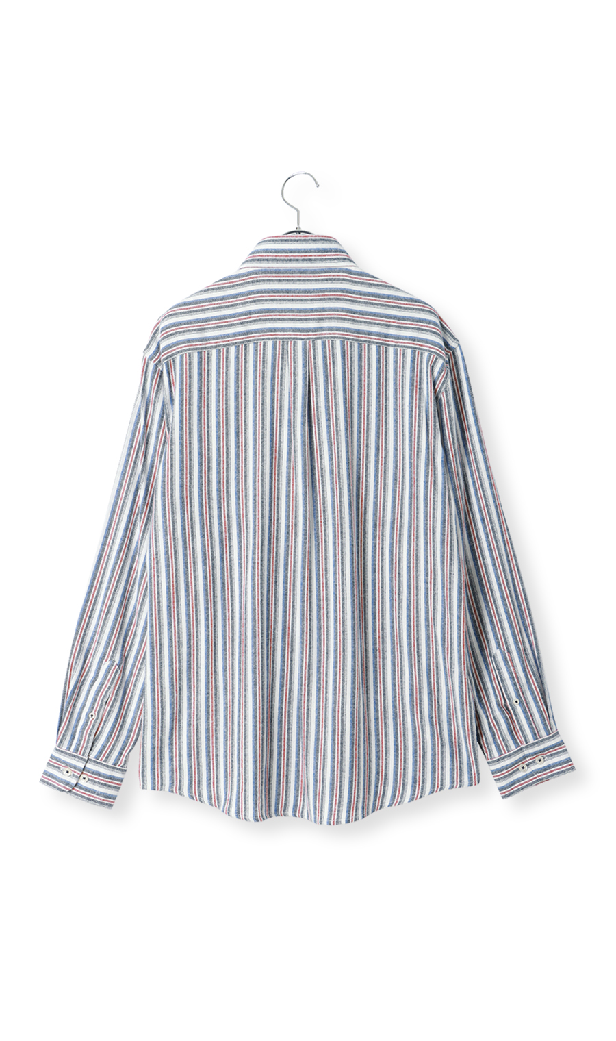 両面起毛ツイルボタンダウンシャツ【BEVERLY HILLS POLO CLUB】 レッド M