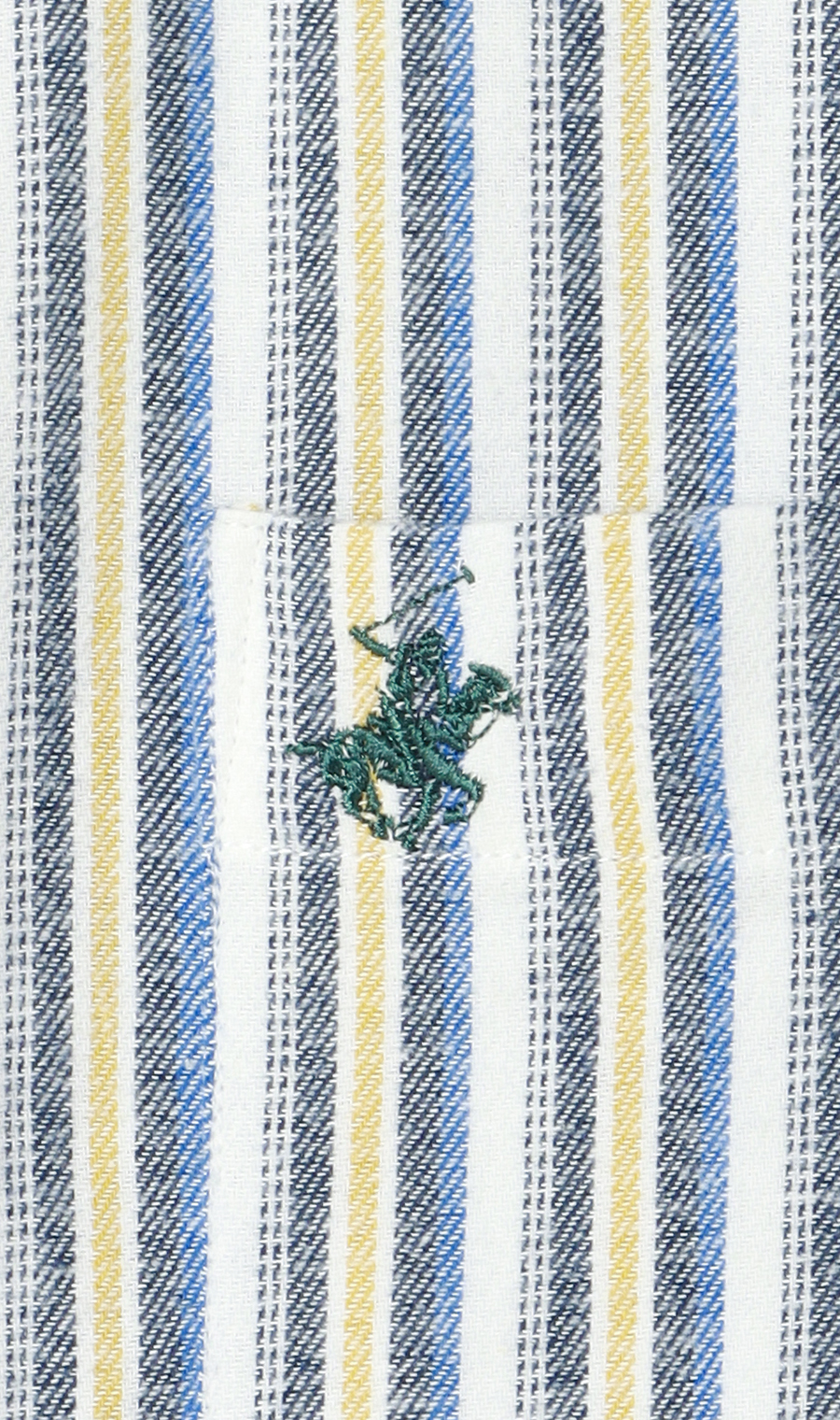 両面起毛ツイルボタンダウンシャツ【BEVERLY HILLS POLO CLUB】 イエロー M