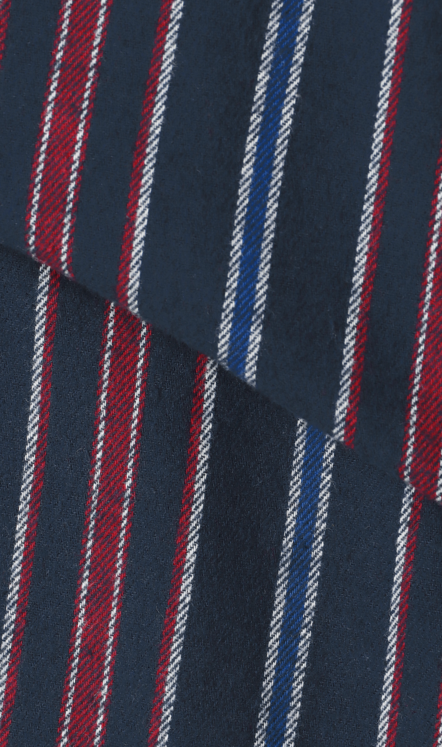 両面起毛ツイルボタンダウンシャツ【BEVERLY HILLS POLO CLUB】 ネイビー M