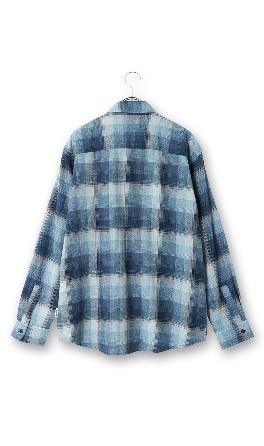 ビエラ起毛チェックシャツ【LOGOS】 ネイビー M