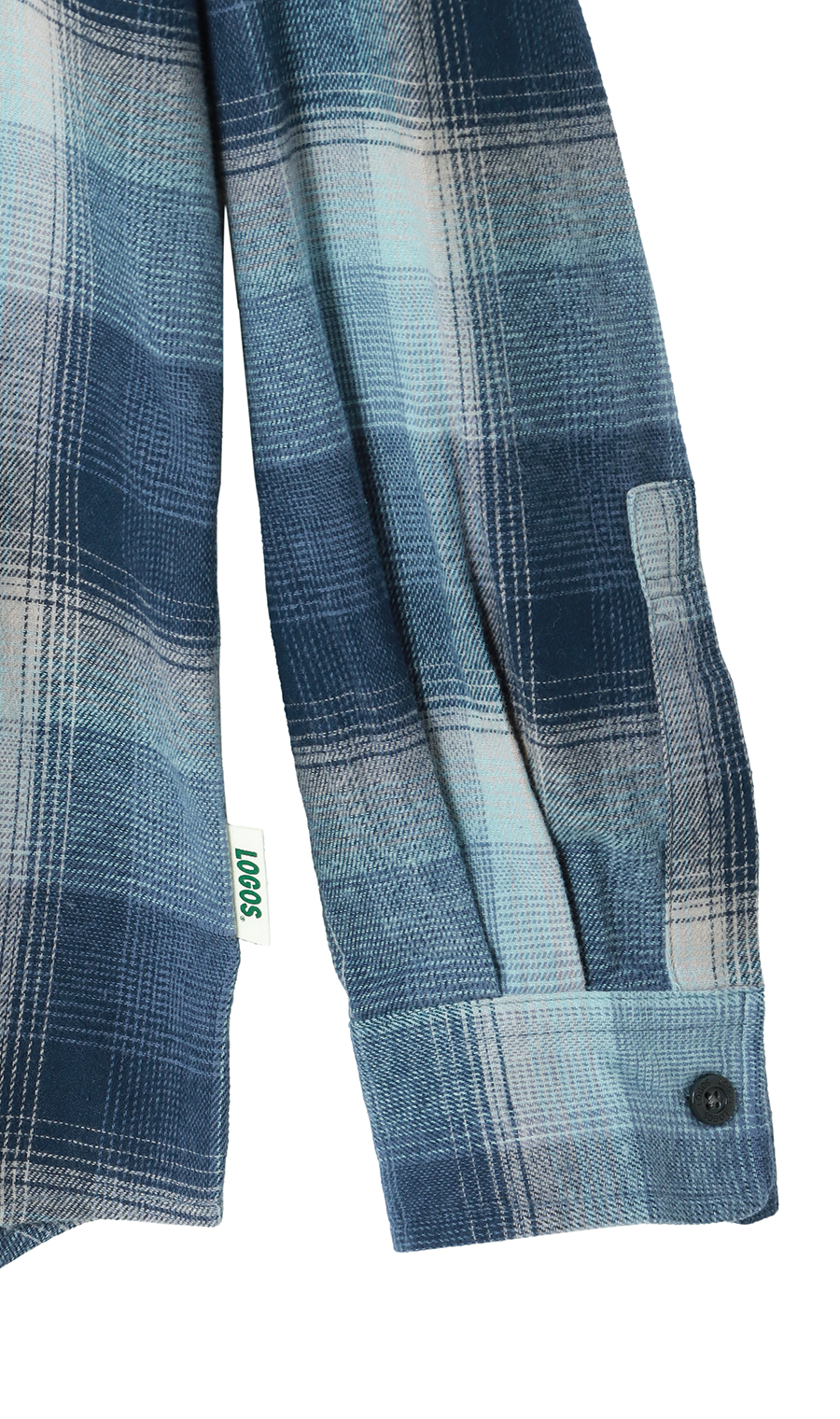 ビエラ起毛チェックシャツ【LOGOS】 ネイビー M