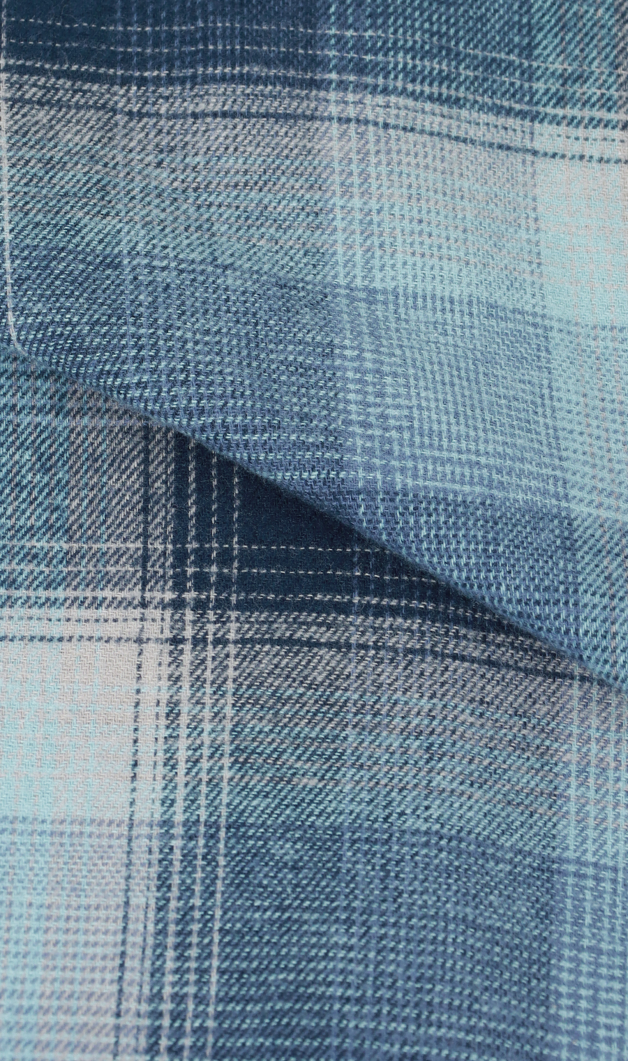 ビエラ起毛チェックシャツ【LOGOS】 ネイビー M