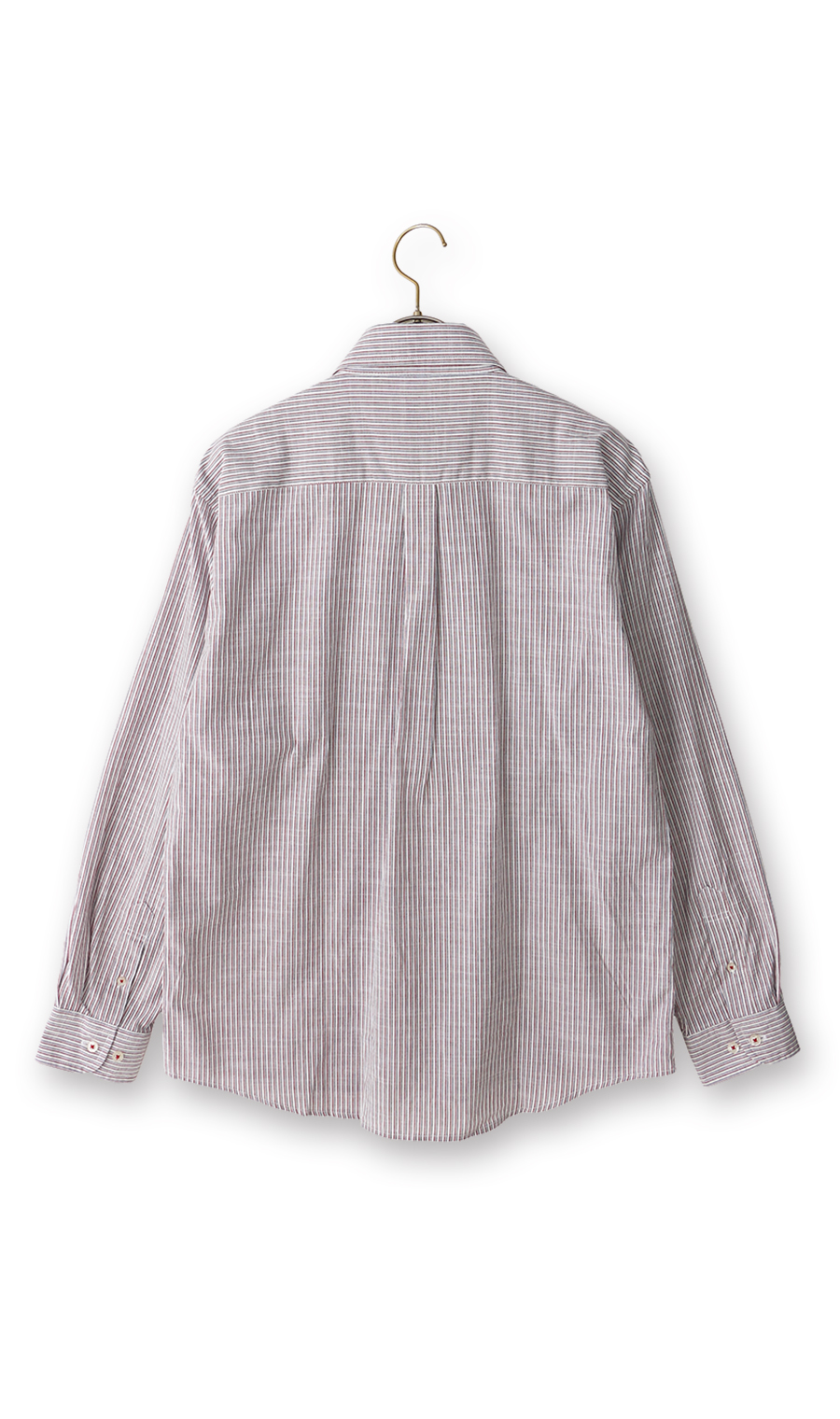 綿スラブボタンダウンシャツ【BEVERLY HILLS POLO CLUB】 レッド M