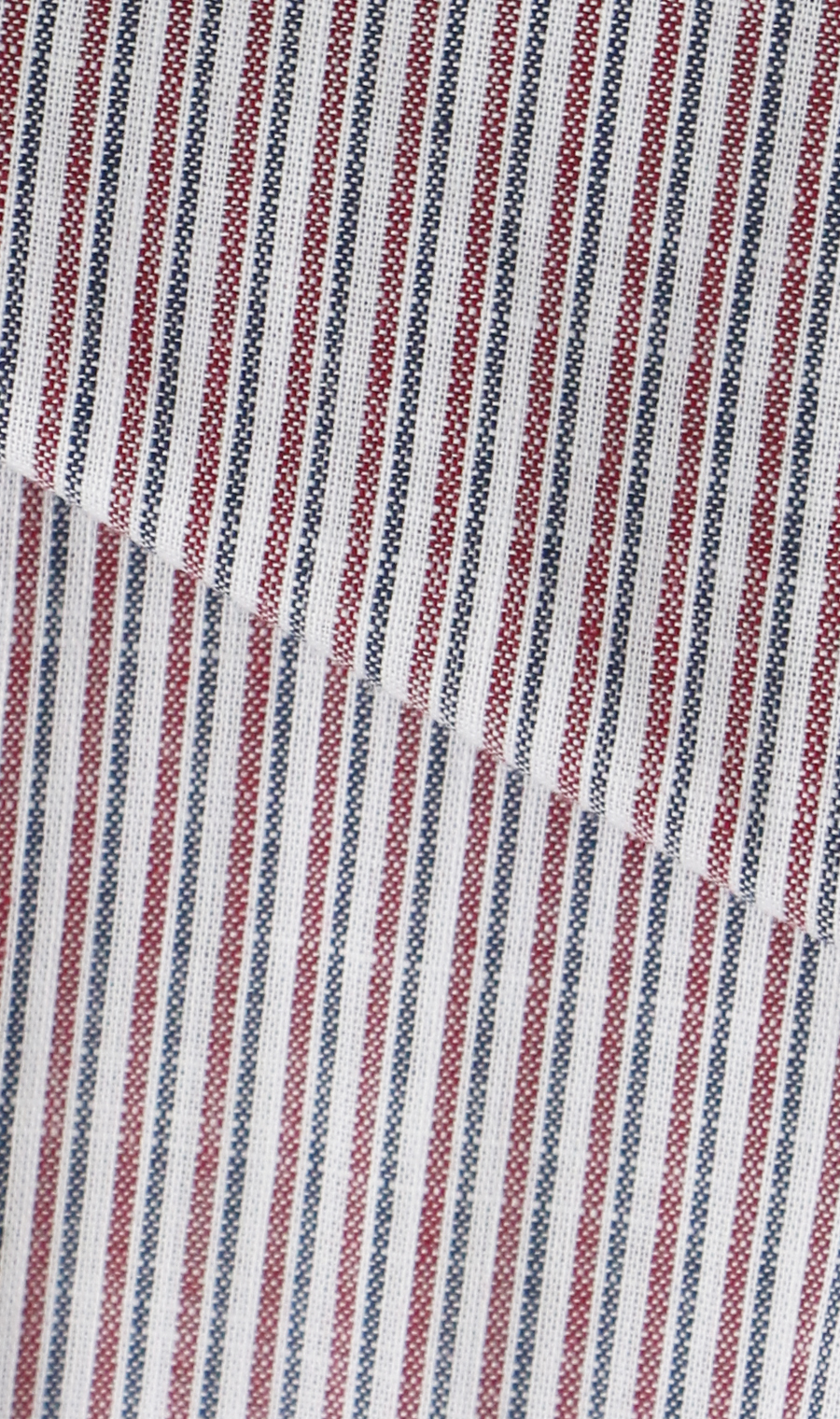 綿スラブボタンダウンシャツ【BEVERLY HILLS POLO CLUB】 レッド M