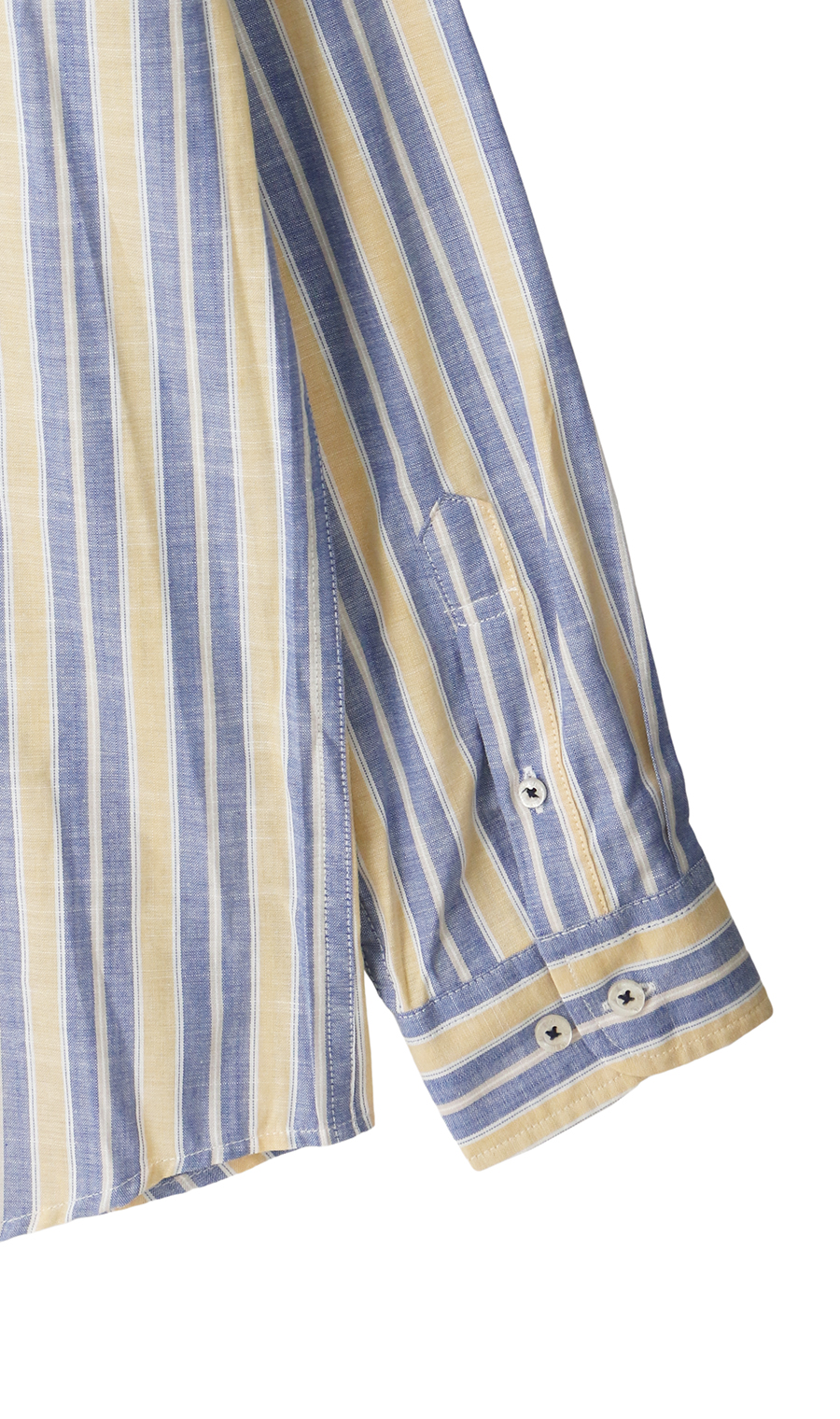 綿スラブボタンダウンシャツ【BEVERLY HILLS POLO CLUB】 イエロー M