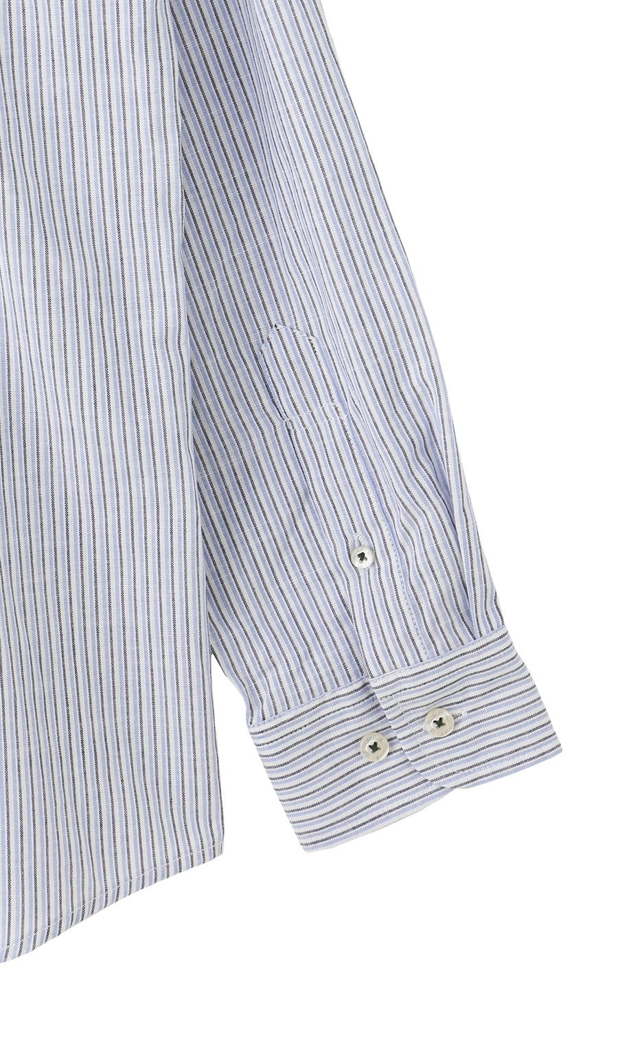 綿スラブボタンダウンシャツ【BEVERLY HILLS POLO CLUB】 ブルー M