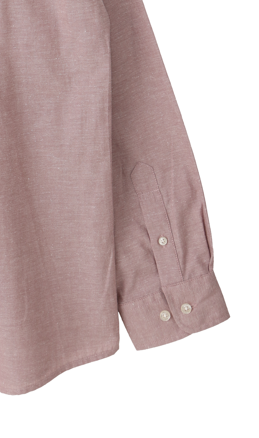 リネンブレンドレギュラーカラーシャツ【BEVERLY HILLS POLO CLUB】 ピンク M