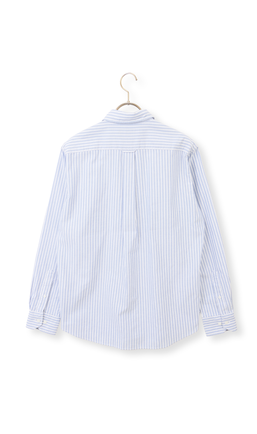 ボタンダウンシャツ【マイターカラー】 ネイビー M