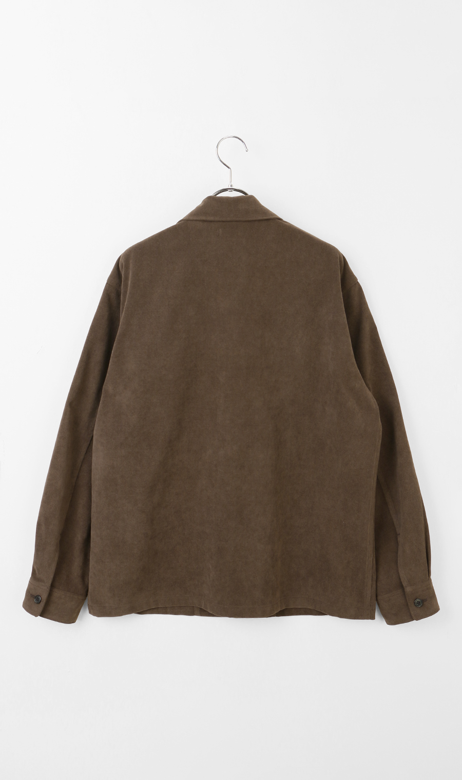 CPOシャツジャケット【コーデュロイ】【セットアップ着用可】 ブラウン S