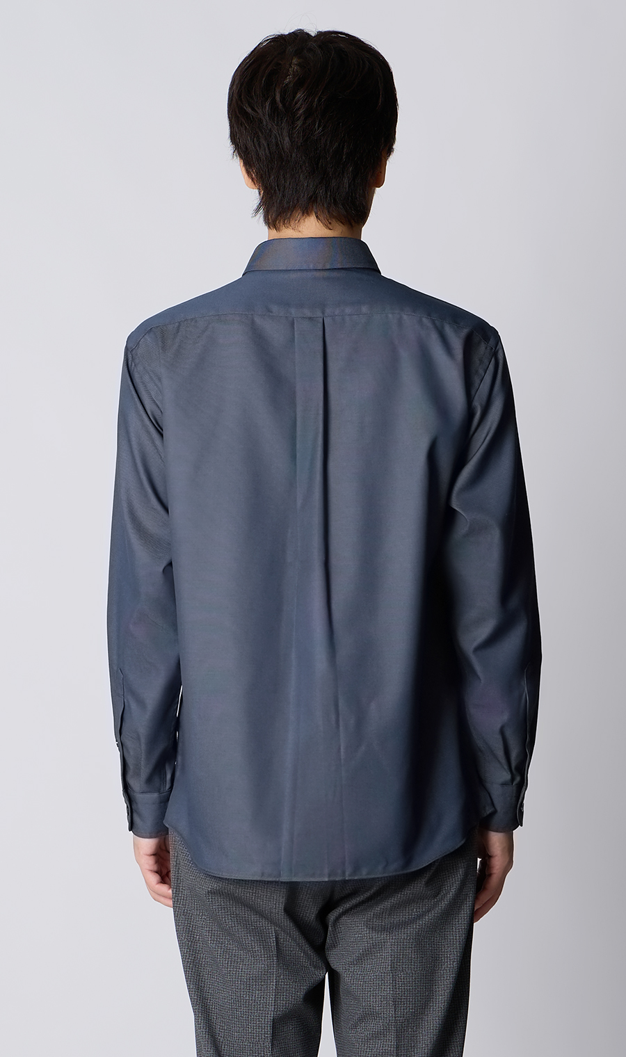 ＣＰＯハオリシャツ【デニムライク】 ネイビー S