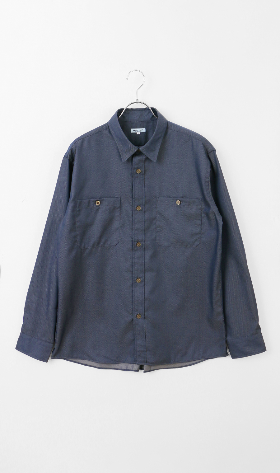 ＣＰＯハオリシャツ【デニムライク】 ネイビー S