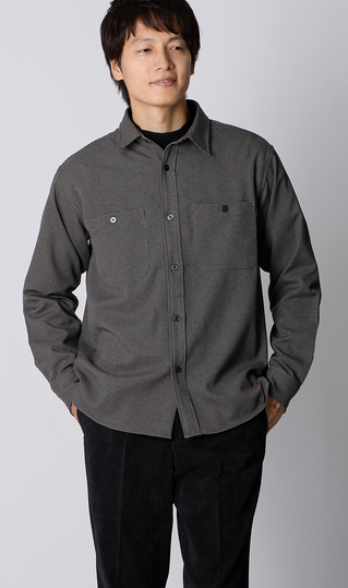 CPOハオリシャツ【千鳥格子】