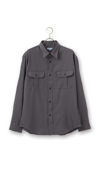 ツイルCPOシャツ【長袖】【LANATEC】