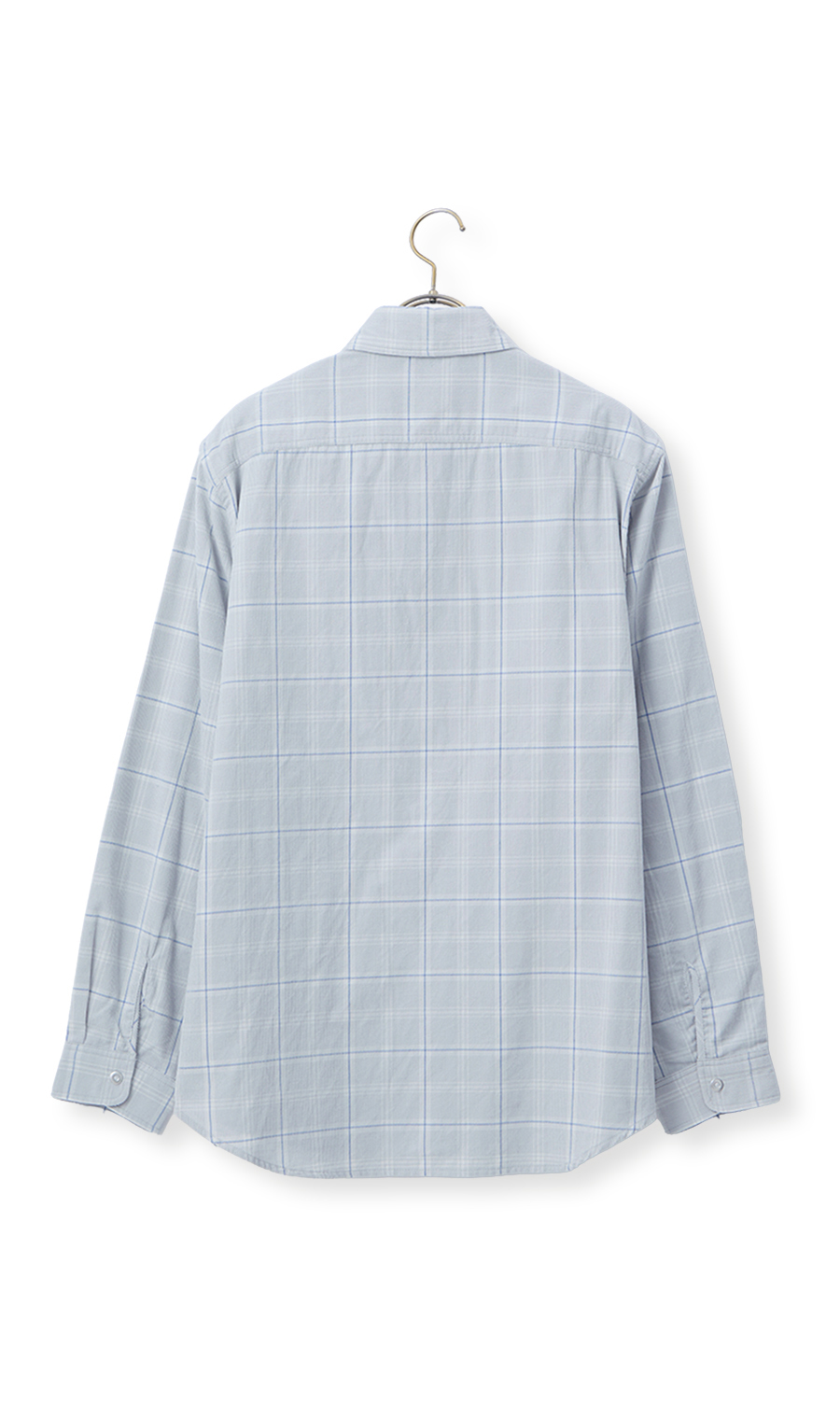 コーデュロイリバーシブルシャツ【長袖】 グレー M
