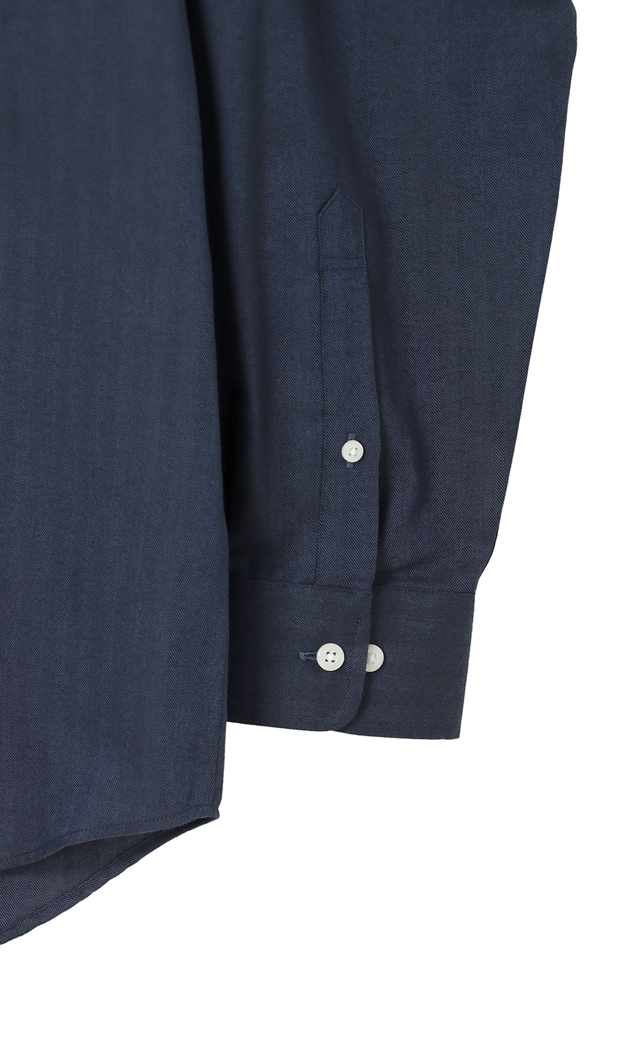 ボタンダウンカジュアルシャツ【EASY CARE】 ネイビー M