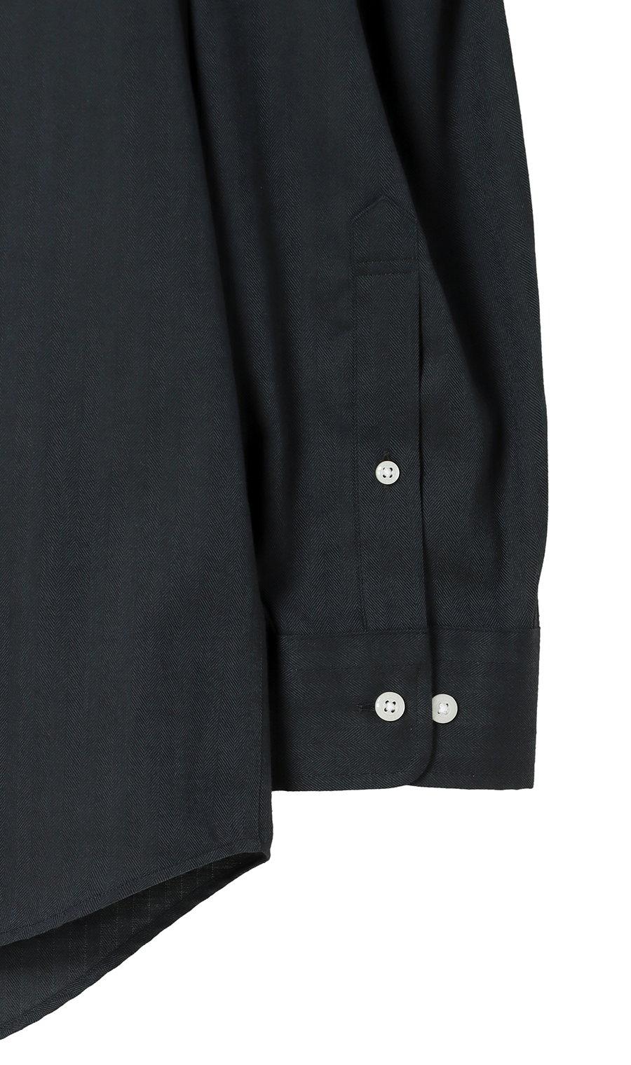 ボタンダウンカジュアルシャツ【EASY CARE】 チャコール M