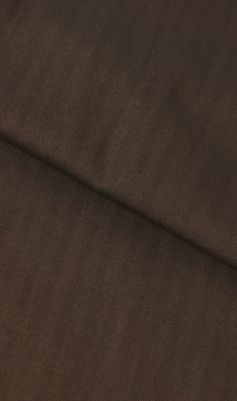 ボタンダウンカジュアルシャツ【EASY CARE】 ブラウン M