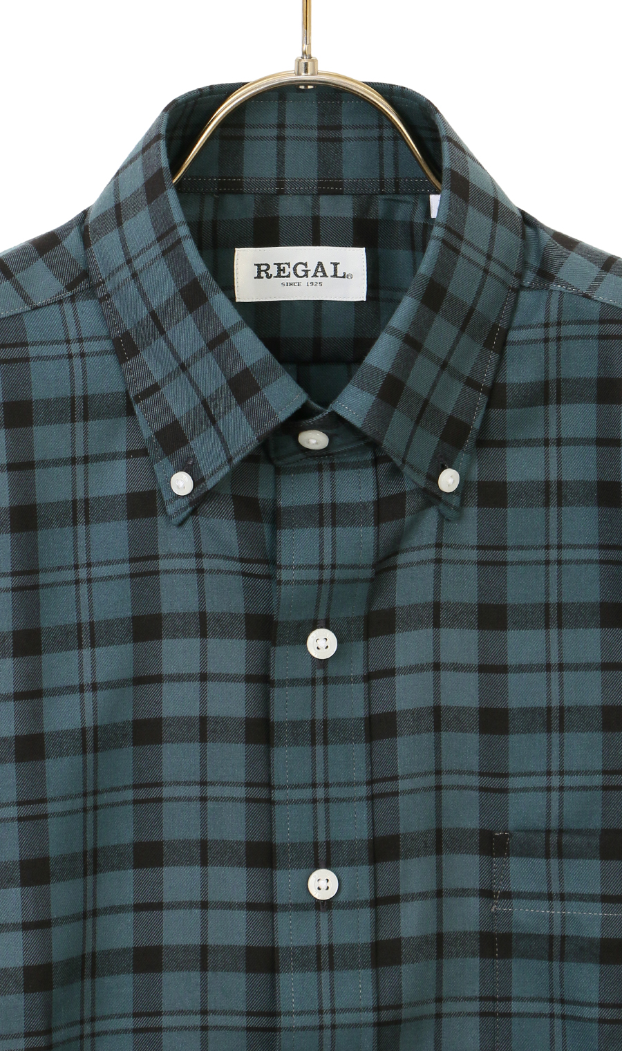 ボタンダウンカジュアルシャツ【EASY CARE】 ネイビー M